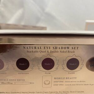 Blessed Beauty Eyeshadow Palette – plums, and taupes NIB there are 4 eyeshadows